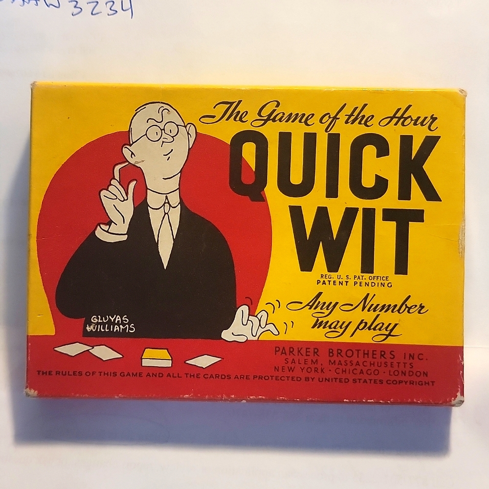 Quick Wit Card Game